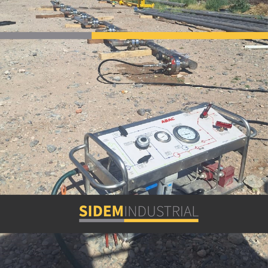 bancos de prueba de alta presión abac